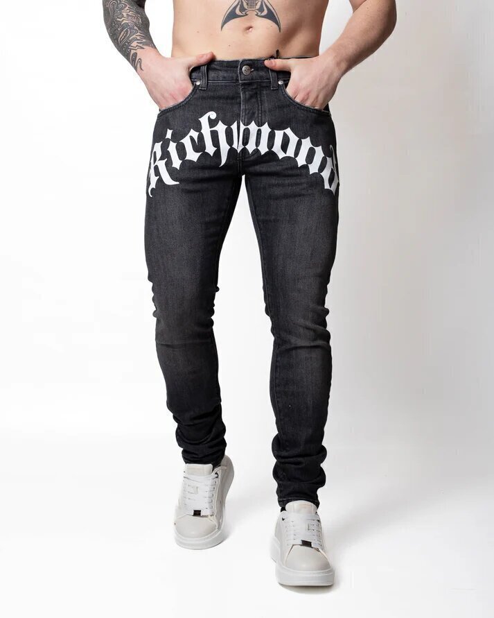 JOHN RICHMOND  Jeans Taper Front Gothic Uomo |  JEK PIT