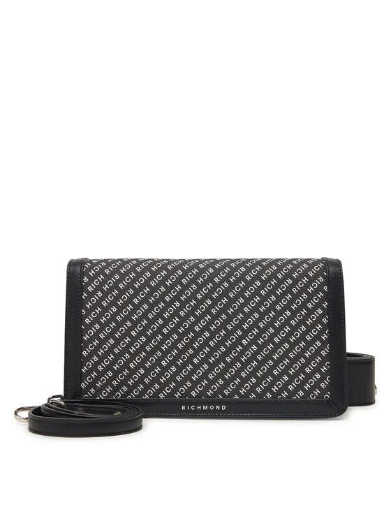 JOHN RICHMOND  Borsa Shoulder Logo Allover Piccolo John Richmond Donna |  JEK PIT