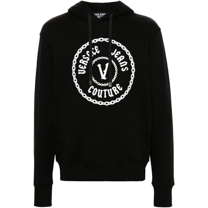 VERSACE JEANS  Felpa Capp. Fleece Brushed Catene Uomo |  JEK PIT