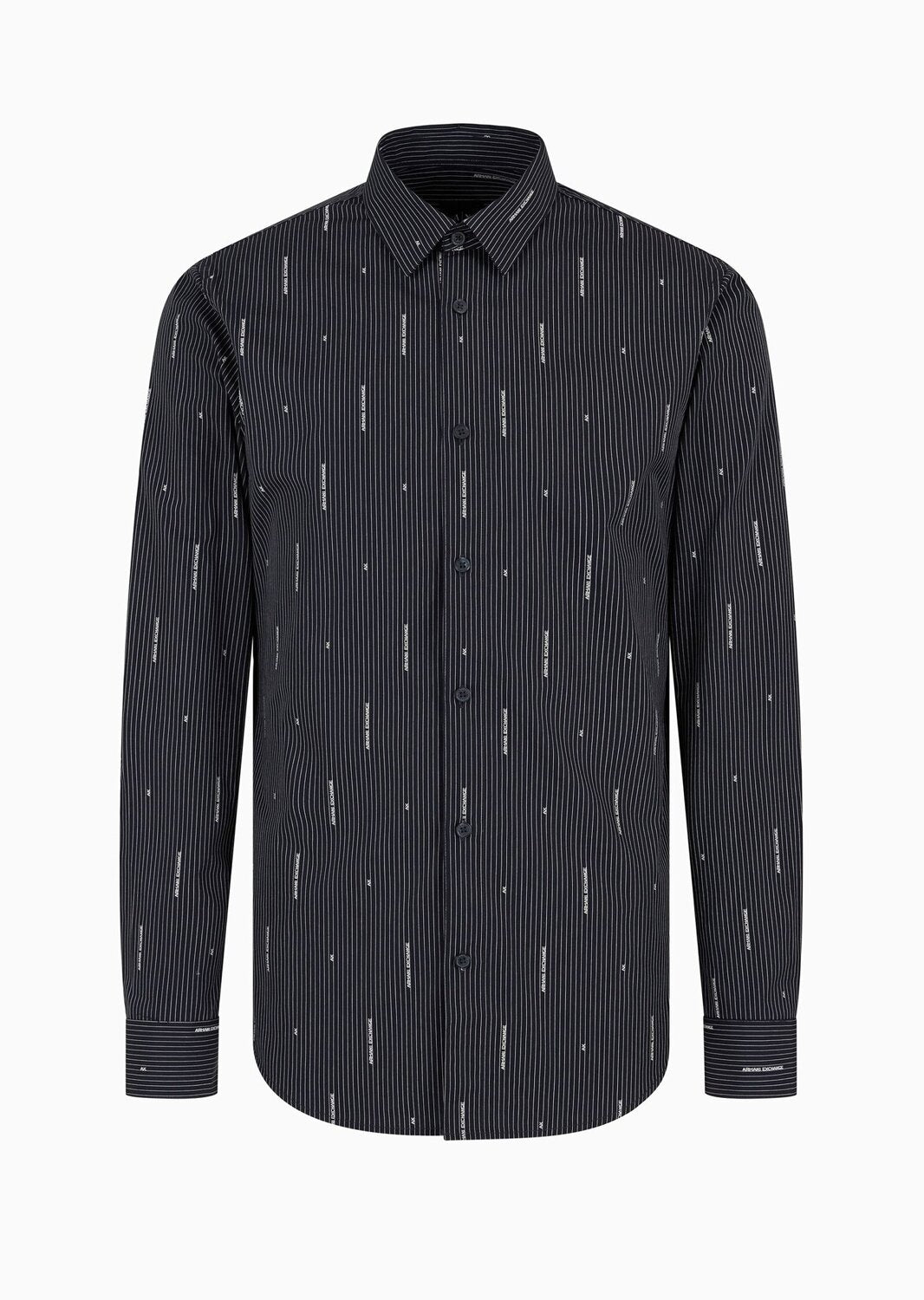 ARMANI EXCHANGE  Camicia a Righe Multilogo Vert. Uomo |  JEK PIT