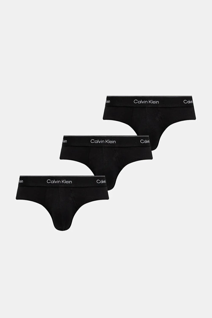 CALVIN KLEIN  Slip Hip Brief 3pk Logo Elastico Uomo |  JEK PIT