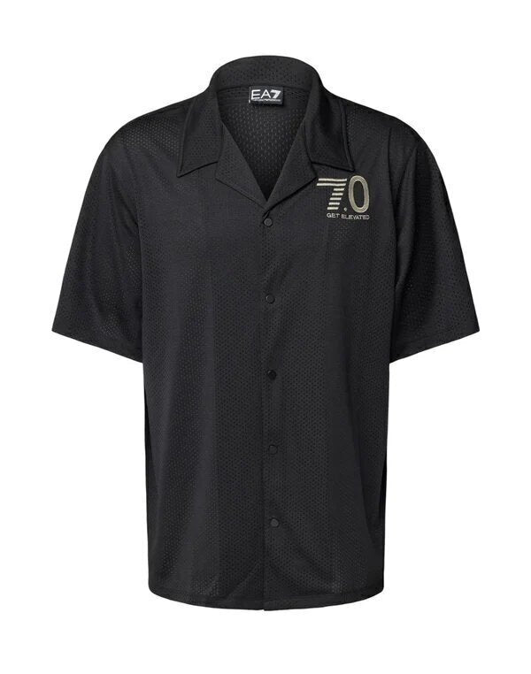 EMPORIO ARMANI EA7  Camicia Manica C. Train 7.0 Traforata Uomo |  JEK PIT