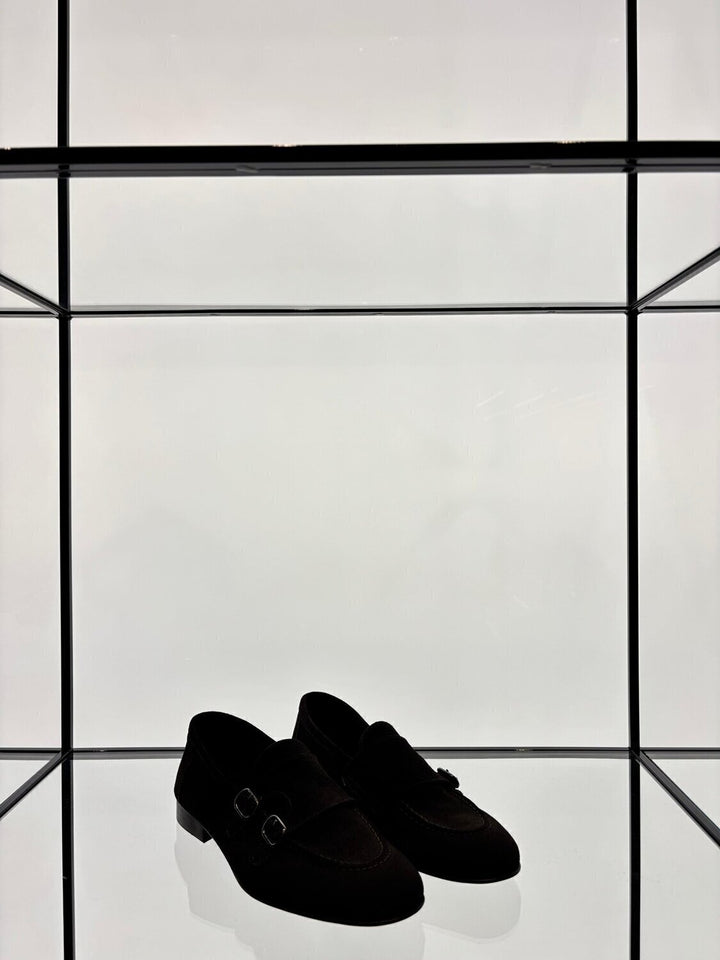 NICOL SMITH  Mocassino Camoscio D. Fibbia Uomo |  JEK PIT