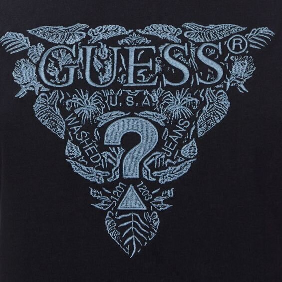 GUESS  t-Shirt Logo Triangolo Ricamato Gr Uomo |  JEK PIT