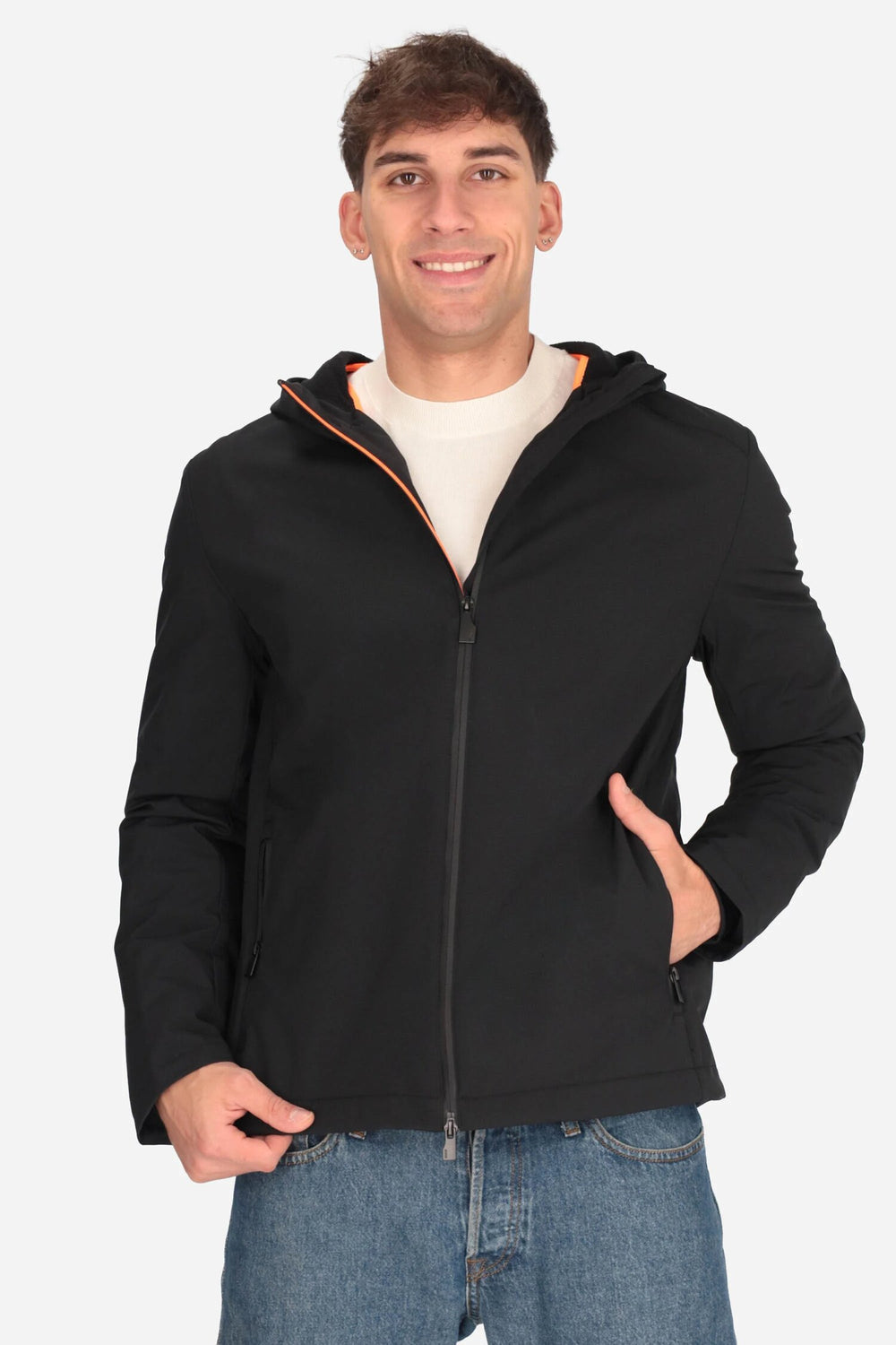 SUNS  Giubbotto Impermeabile Con Cappuccio Uomo |  JEK PIT