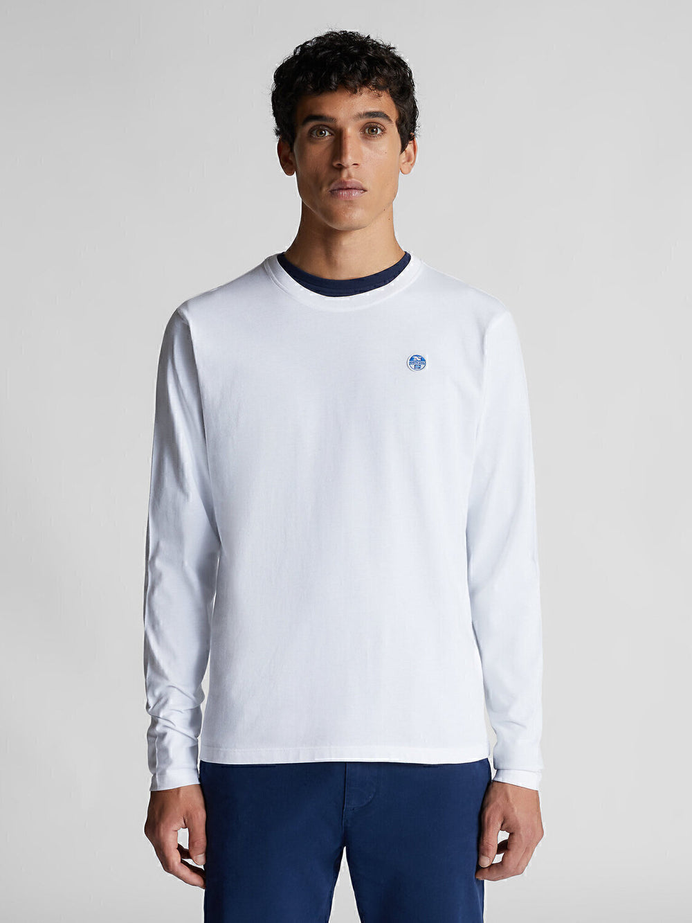 NORTH SAILS  t-Shirt M.lunga Basic Ricamo Uomo |  JEK PIT