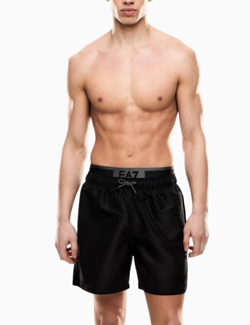 Boxer Beachwear Logo Tape Elatsico Uomo - JEK PIT