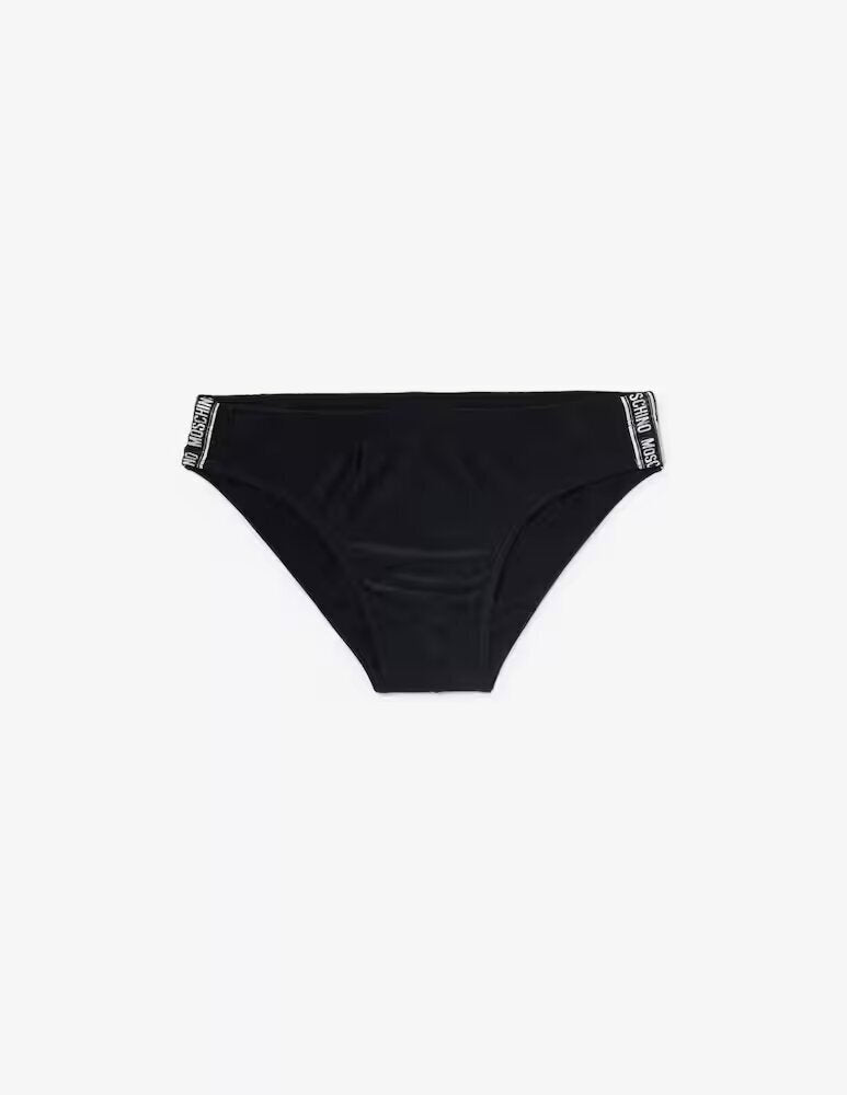 MOSCHINO  Slip Beachwear Logo Banda Laterale Uomo |  JEK PIT