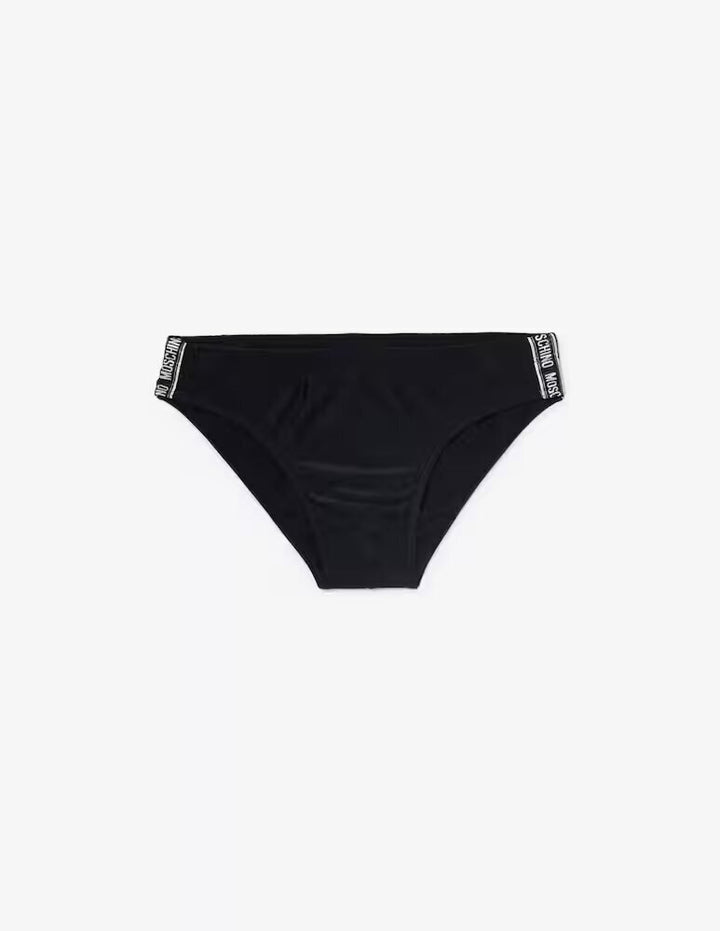 MOSCHINO  Slip Beachwear Logo Banda Laterale Uomo |  JEK PIT