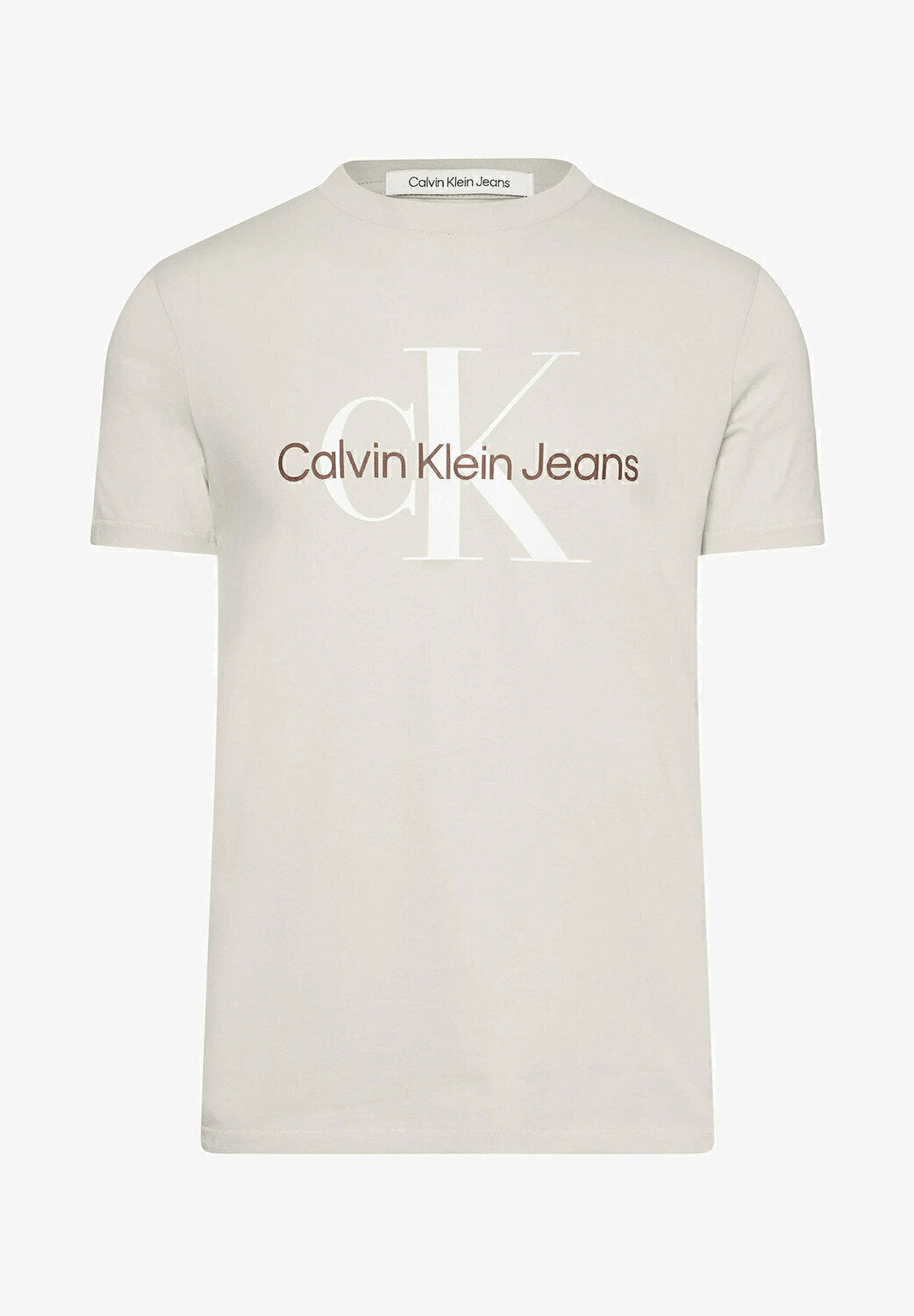 CALVIN KLEIN  t-Shirt Con Logo Centrale Uomo |  JEK PIT