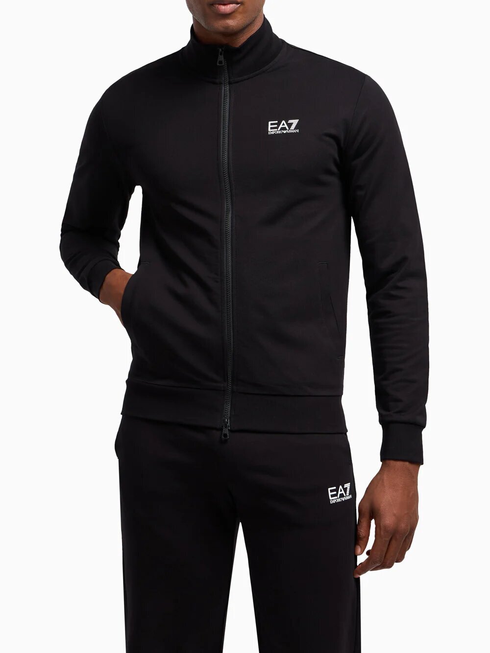 EMPORIO ARMANI EA7  Felpa Con Zip Uomo |  JEK PIT