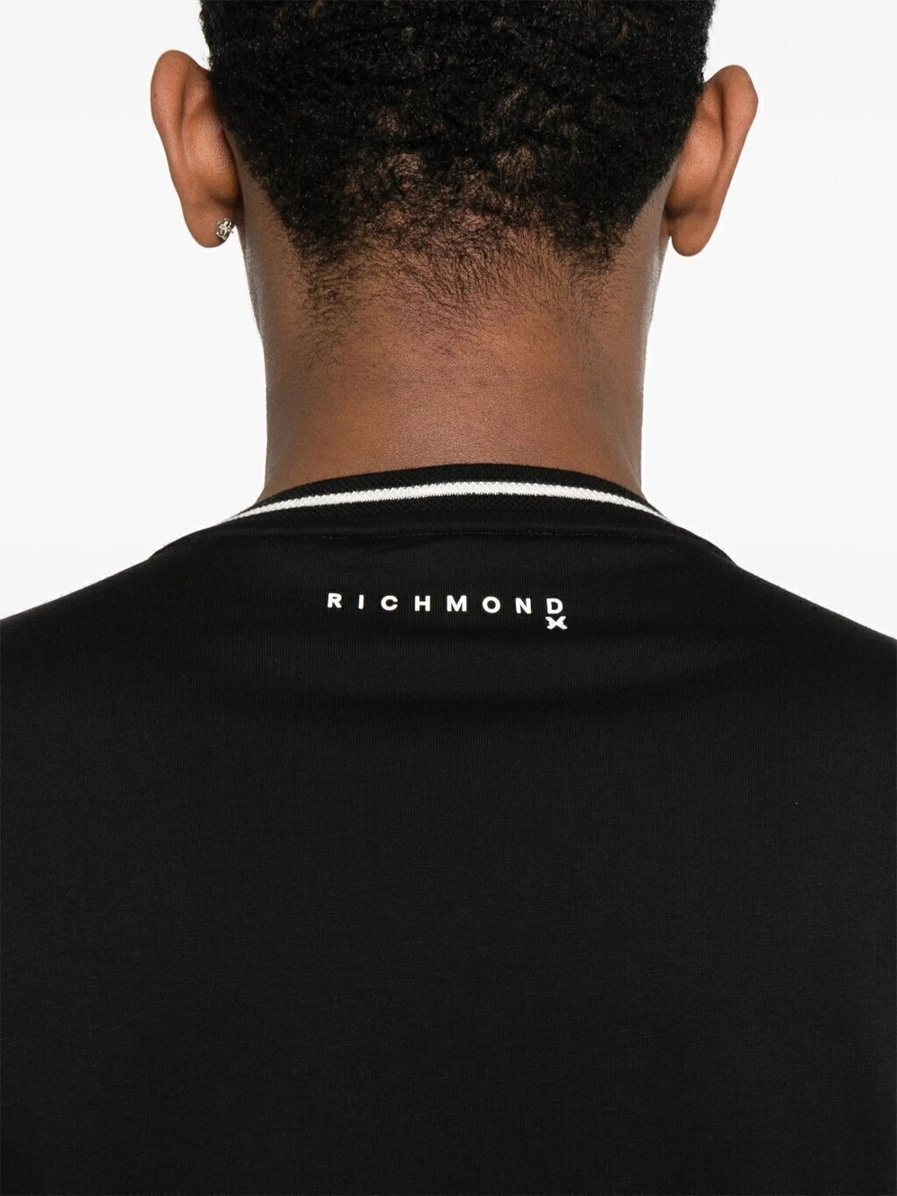 T-Shirt Con Riga Su Collo Uomo - JEK PIT