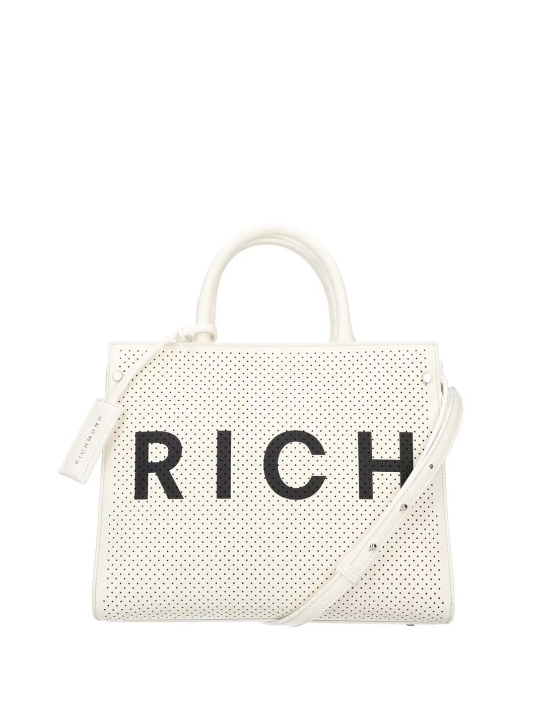 JOHN RICHMOND  Borsa Tote Bag Traforata Logo Grande Donna |  JEK PIT