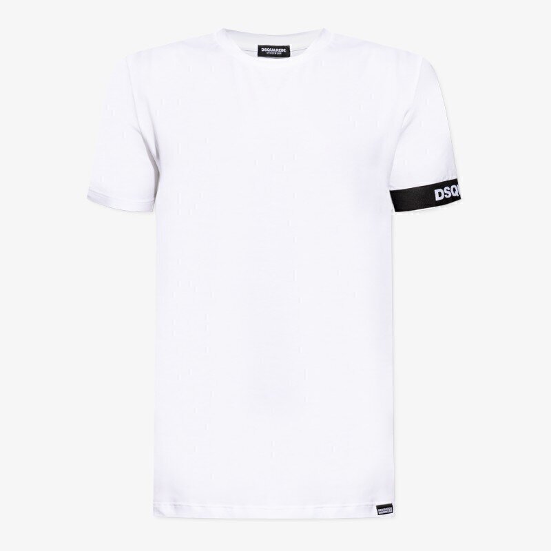 DSQUARED2  t-Shirt Logo Su Manica Banda Uomo |  JEK PIT