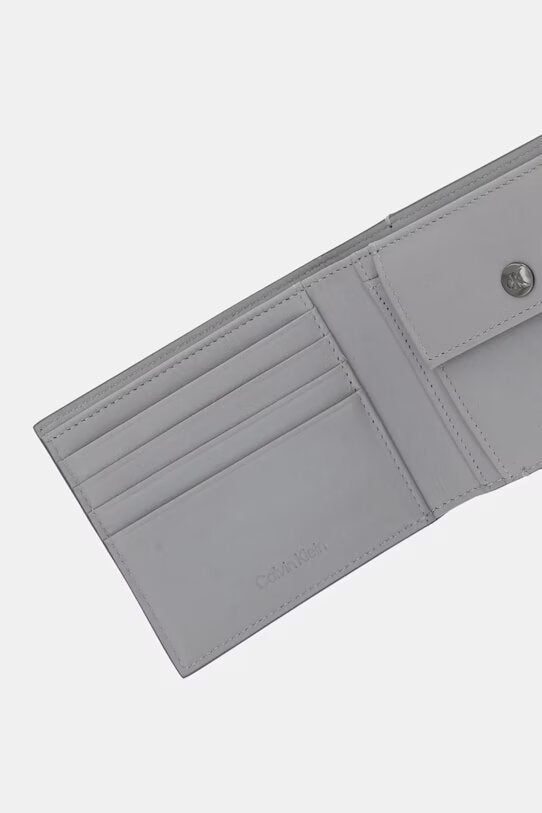 CALVIN KLEIN  Portafoglio Pelle Logo Rilievo Grande Uomo |  JEK PIT