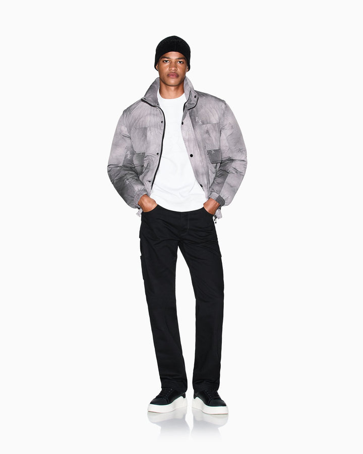 ARMANI EXCHANGE  Felpa Giro Logo Embossed Uomo |  JEK PIT