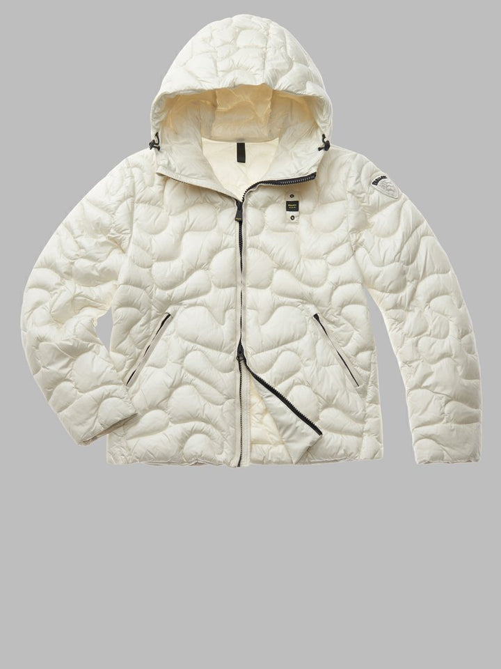 BLAUER  Giubbotto Con Cappuccio Trap Irr Uomo |  JEK PIT