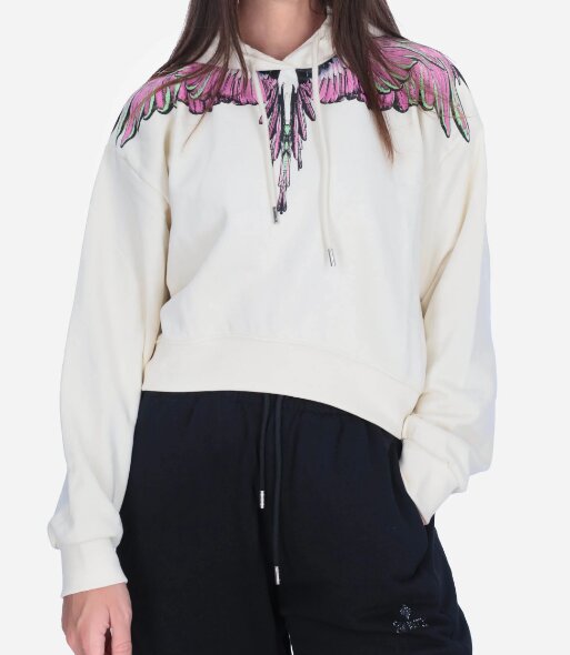 COUNTY OF MILAN - BURLON  Maglia Con Cappuccio In Felpa Donna |  JEK PIT