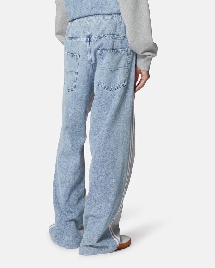 JOHN RICHMOND X  Pantalone In Felpa e Jeans Con Banda Unisex |  JEK PIT