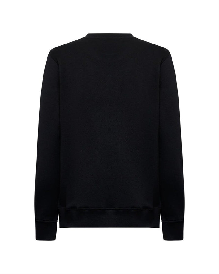 JOHN RICHMOND X  Felpa Giro Con Logo Brillantinato Donna |  JEK PIT