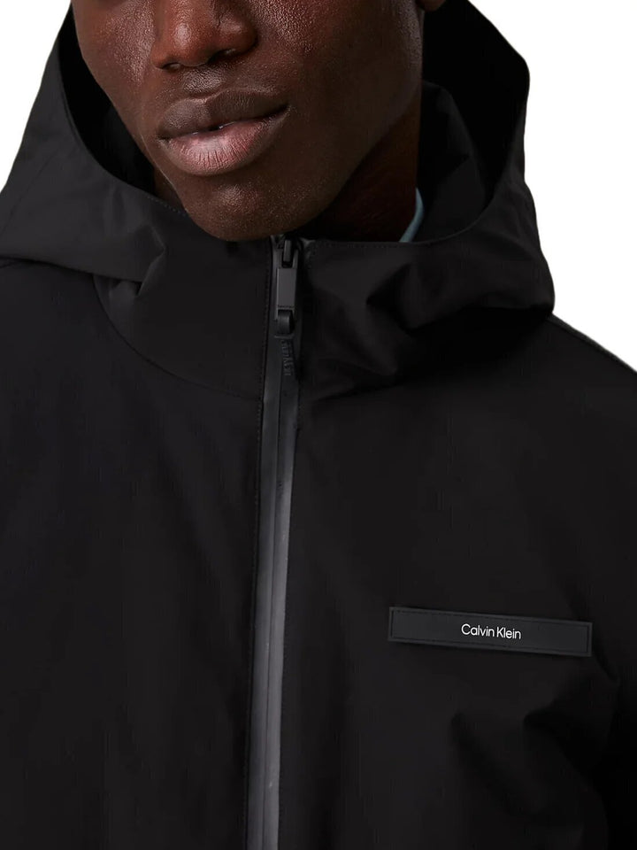 CALVIN KLEIN  Giubbino Capp. Technical Logo Gomm. Uomo |  JEK PIT