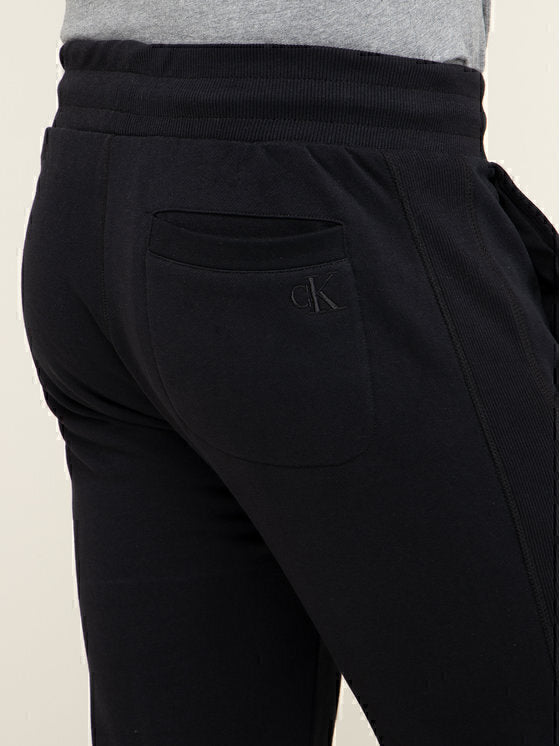 CALVIN KLEIN  Pantalone In Felpa Con Logo Ricamato Uomo |  JEK PIT