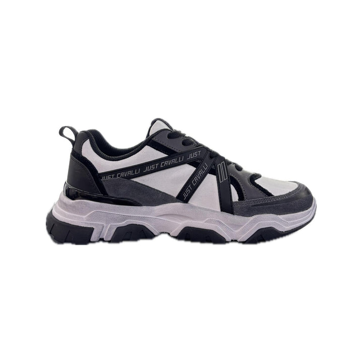 JUST CAVALLI  Sneakers Fondo Liuk Dis.sh5 Multilogo Uomo |  JEK PIT