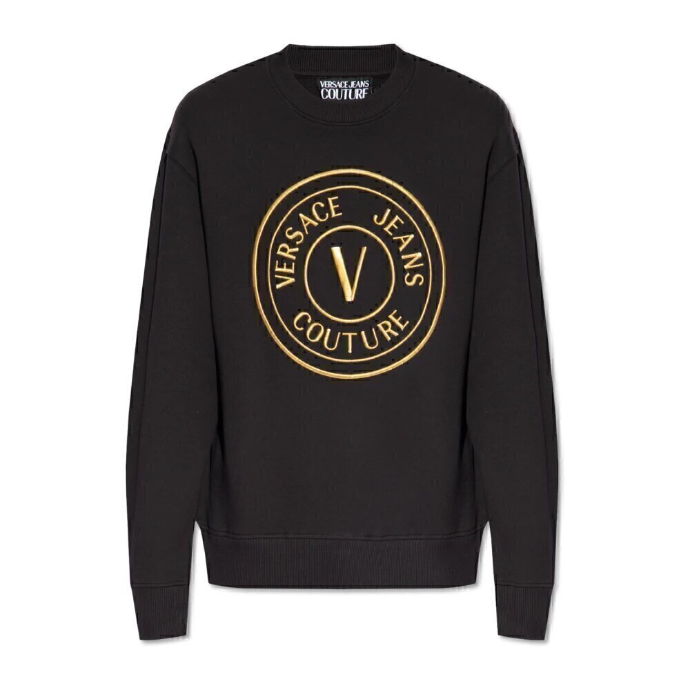VERSACE JEANS  Felpa Logo Ricamato Vembl Uomo |  JEK PIT