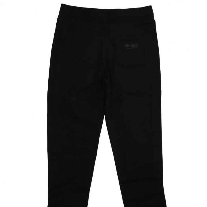 MOSCHINO  Pantalone In Felpa Banda Laterale Rossa Uomo |  JEK PIT