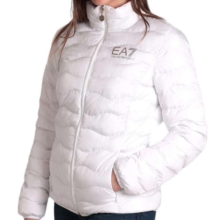 EMPORIO ARMANI EA7  Piumino Trapunt. Onde Logo Pc Donna |  JEK PIT