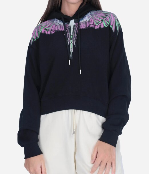 COUNTY OF MILAN - BURLON  Maglia Con Cappuccio In Felpa Donna |  JEK PIT