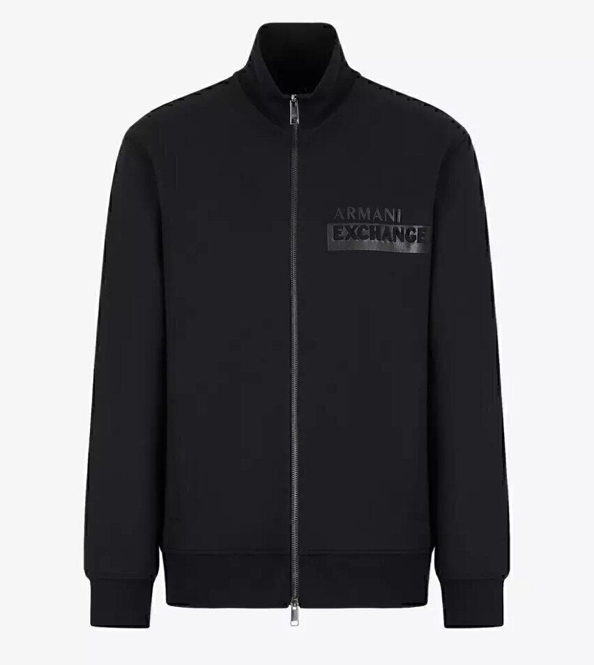 Felpa Con Zip Logo Su Tinta Uomo - JEK PIT