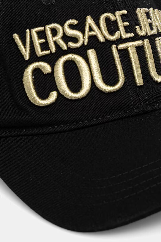 VERSACE JEANS  Cappello Baseball Cap Logo Dorato Uomo |  JEK PIT