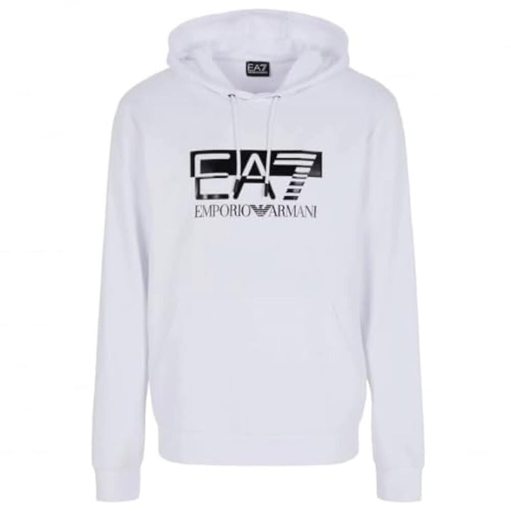 EMPORIO ARMANI EA7  Felpa Stampa Con Cappuccio Uomo |  JEK PIT