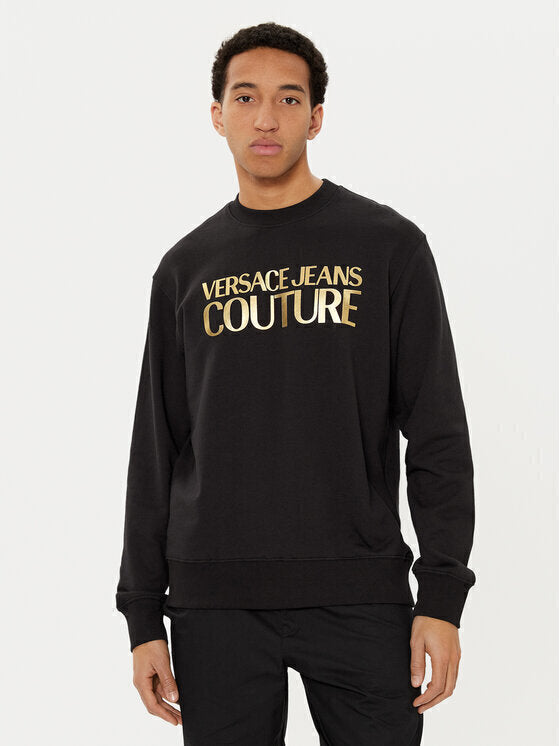 VERSACE JEANS  Felpa Basic Giro Logo Instit Th. Uomo |  JEK PIT