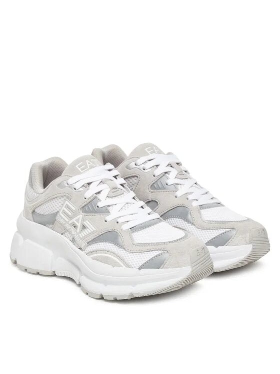 EMPORIO ARMANI EA7  Sneakers Triple Wh Gomma Uomo |  JEK PIT