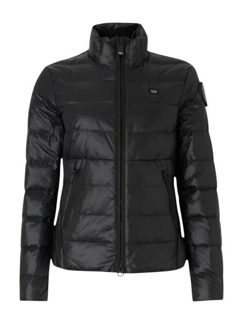 BLAUER  Piumino Corto Logo Scudo Brillantini Donna |  JEK PIT