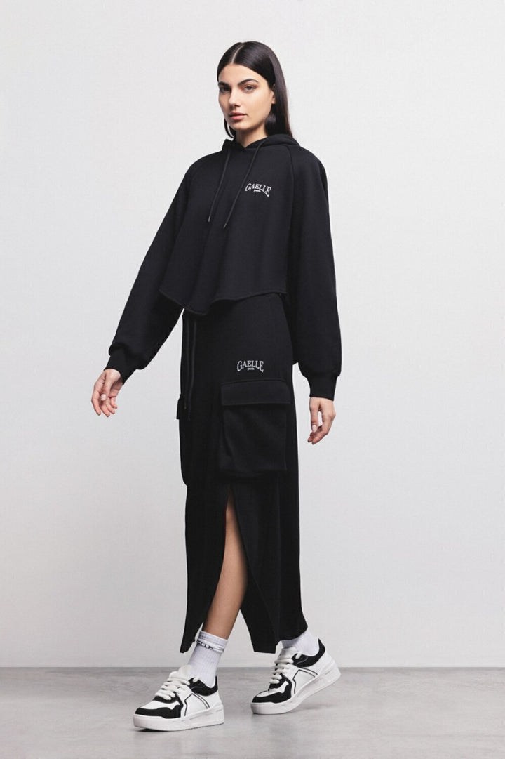 GAELLE  Gonna Con Tasconi e Logo Donna |  JEK PIT