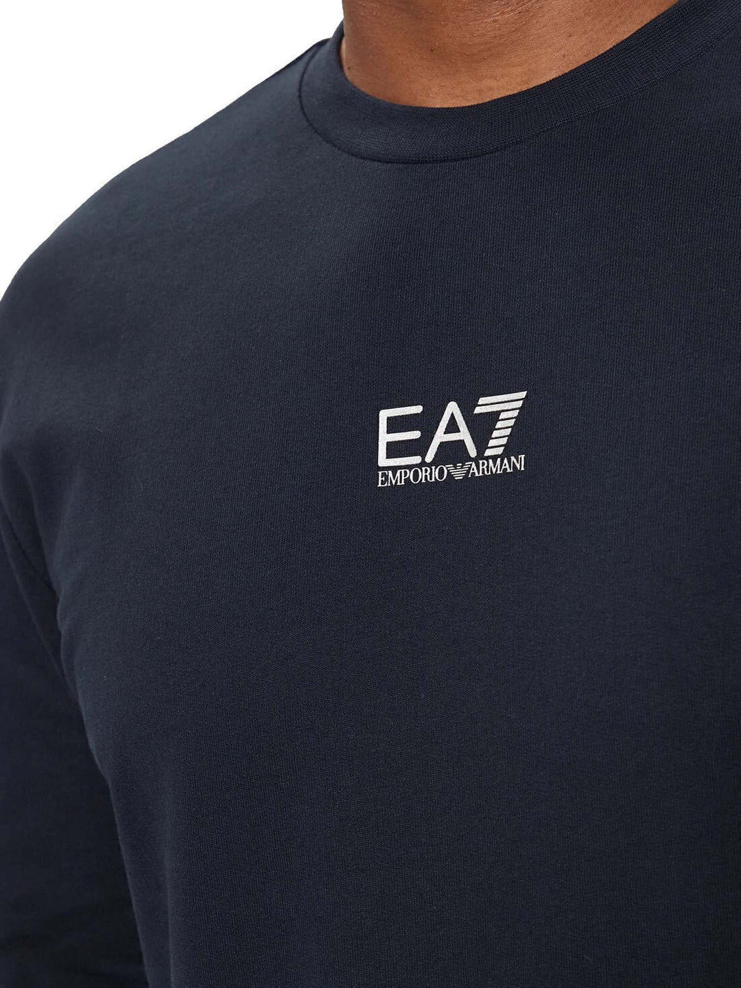 EMPORIO ARMANI EA7  Felpa a Giro Logo Centrale Pc Uomo |  JEK PIT