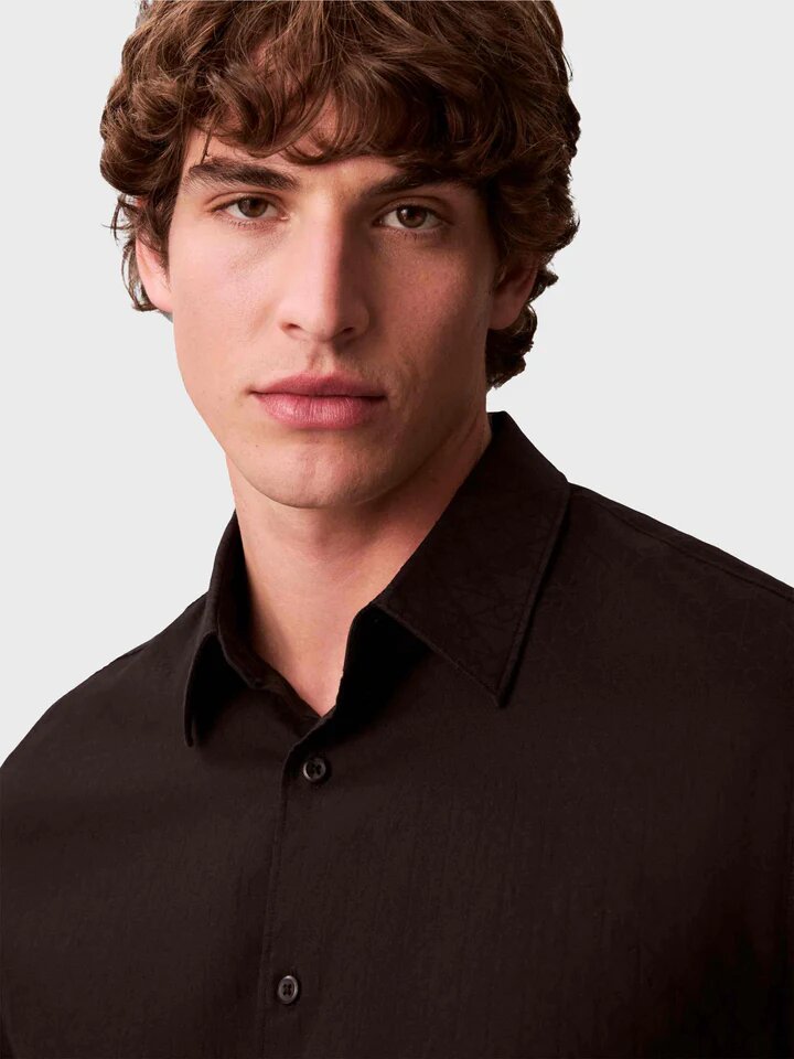 CALVIN KLEIN  Camicia Allover Uomo |  JEK PIT