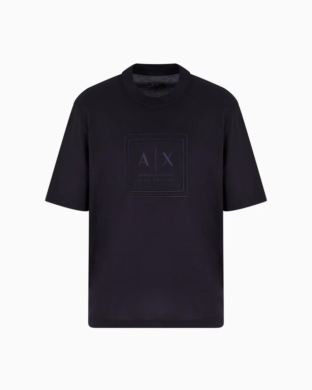 ARMANI EXCHANGE  t-Shirt Logo Triplo Riquadro Ricamato Uomo |  JEK PIT