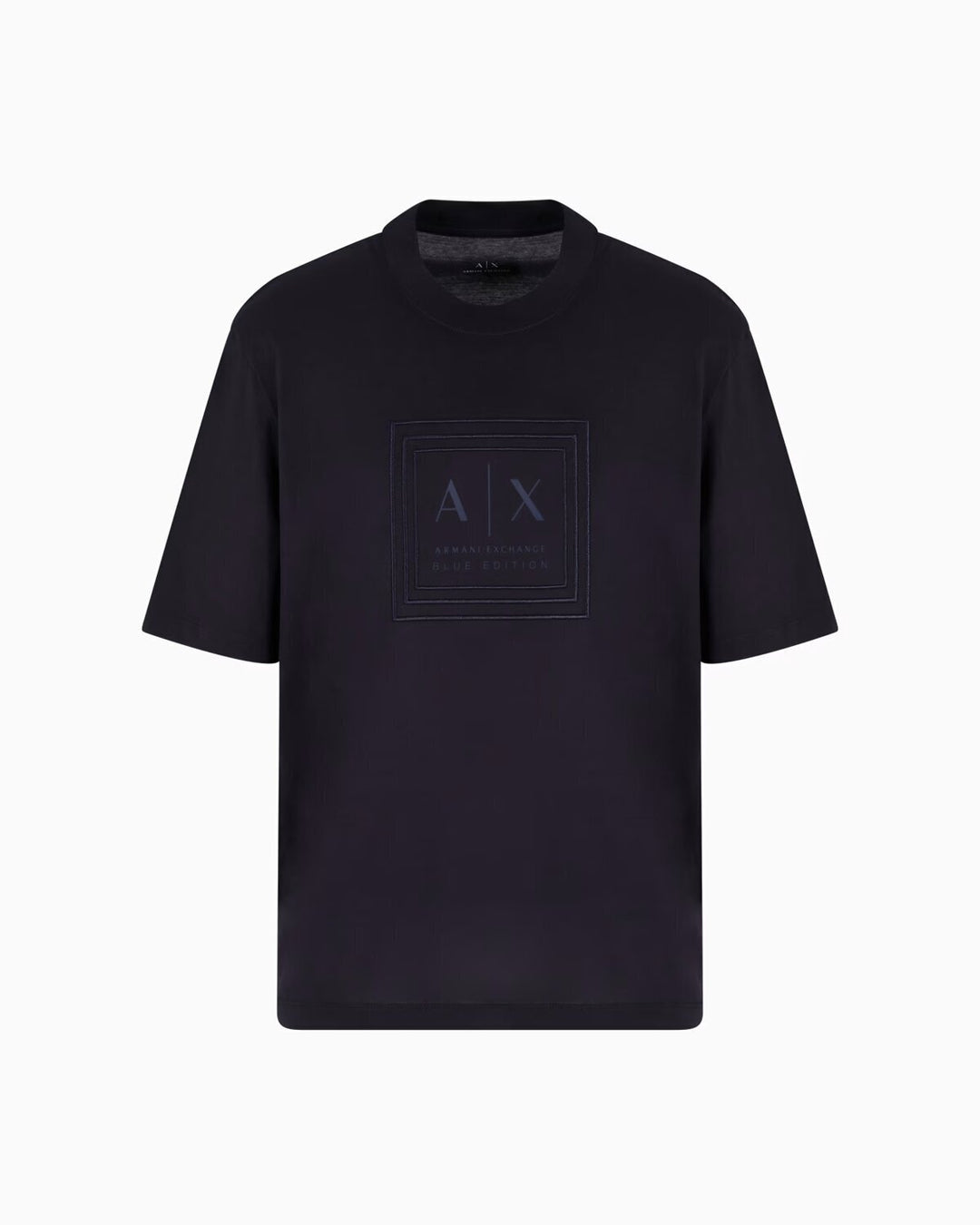 ARMANI EXCHANGE  t-Shirt Logo Triplo Riquadro Ricamato Uomo |  JEK PIT