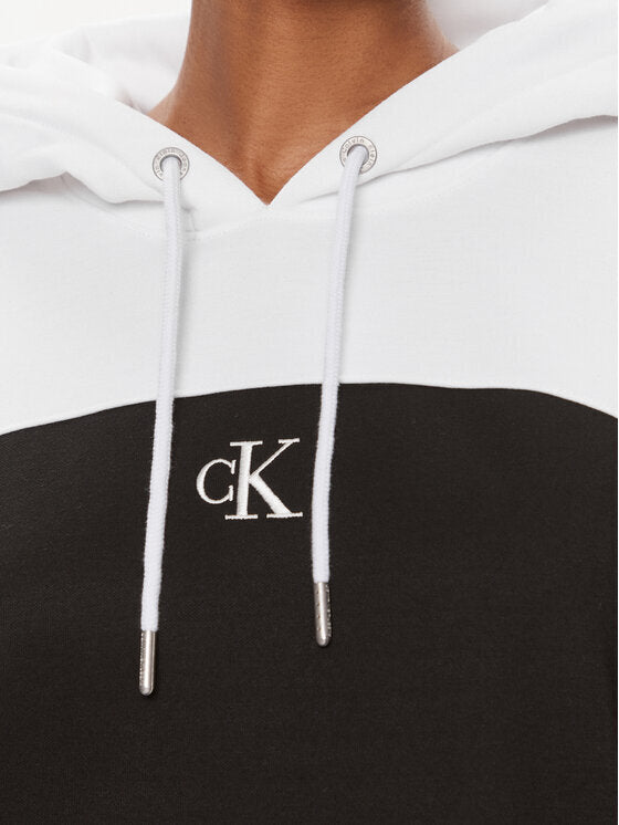CALVIN KLEIN  Felpa Bicolor Lunga Donna |  JEK PIT