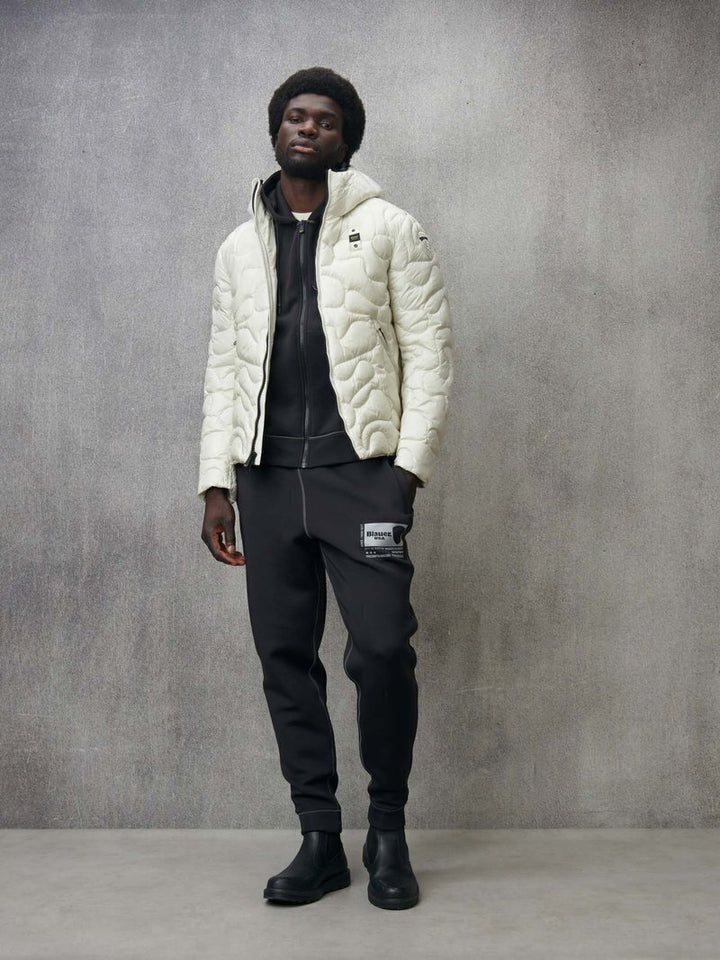 BLAUER  Giubbotto Con Cappuccio Trap Irr Uomo |  JEK PIT