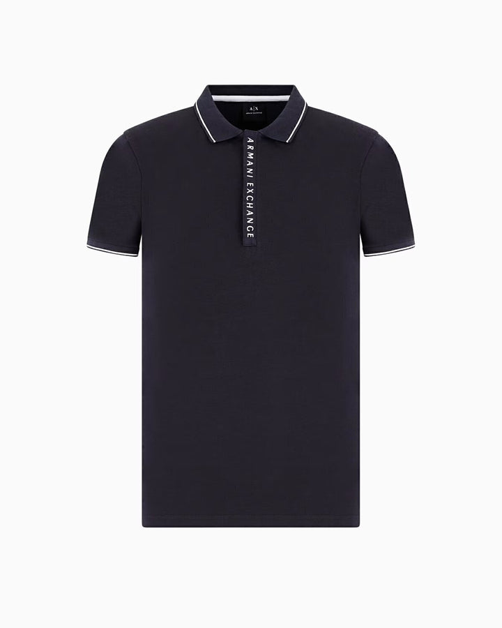 Polo Logo Verticale Su Zip Uomo - JEK PIT