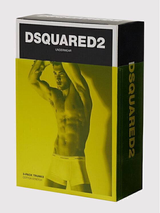 DSQUARED2  Boxer Tri-Pack Multi Logo Uomo |  JEK PIT