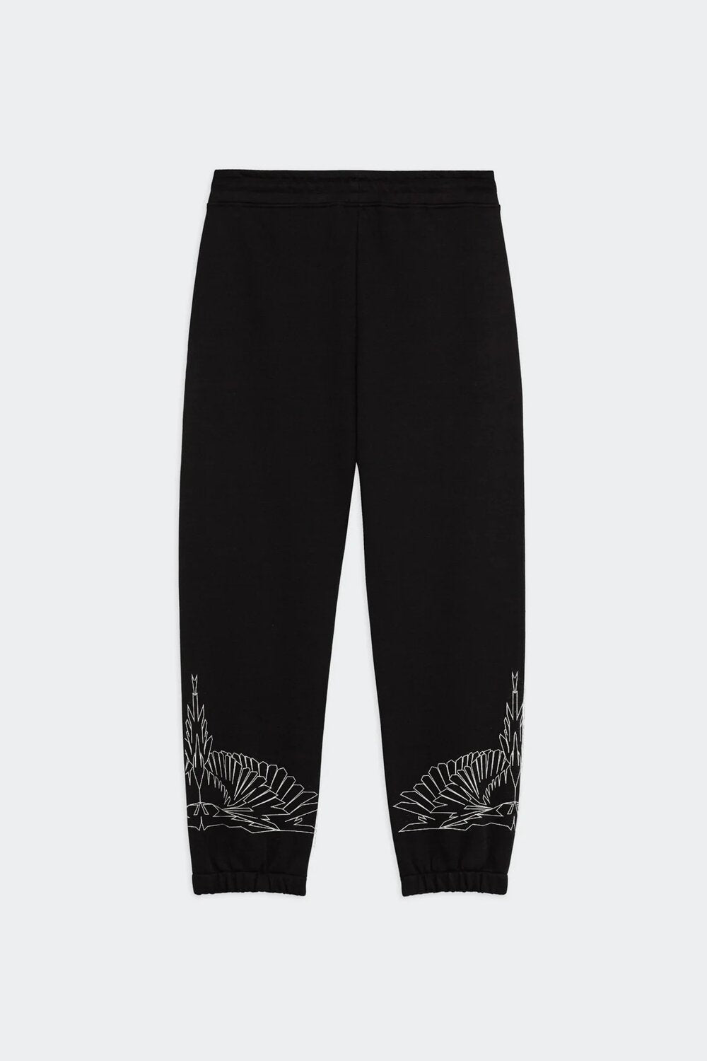 COUNTY OF MILAN - BURLON  Pantalone In Felpa Logo Aquila Fondo Uomo |  JEK PIT