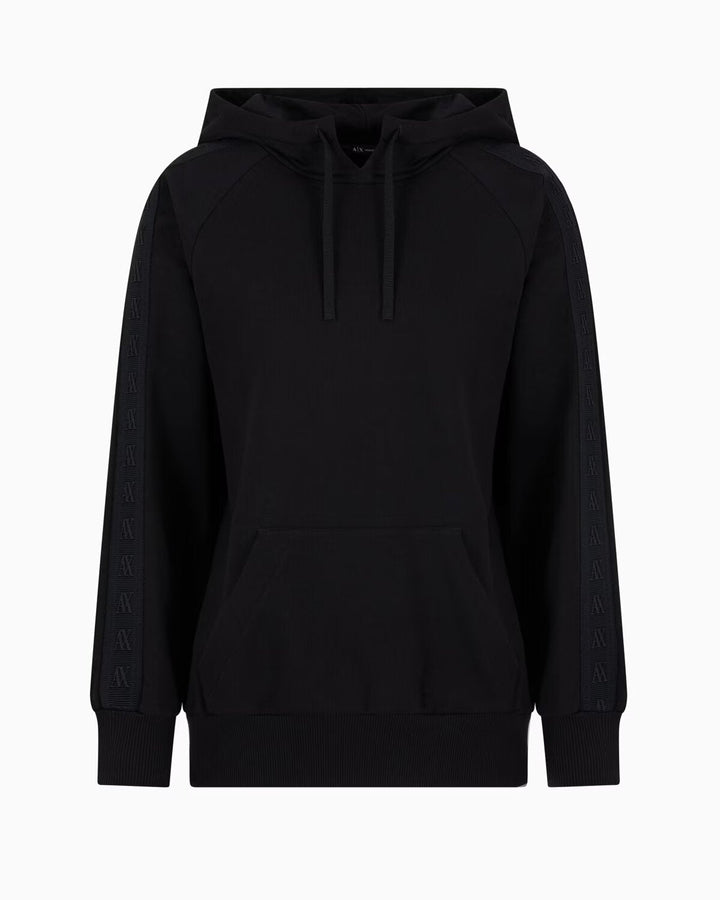 Felpa Capp. Logo Banda Laterale Gr ARMANI EXCHANGE | JEK PIT