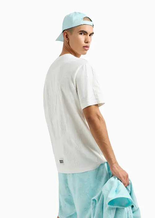 ARMANI EXCHANGE  t-Shirt Logo-Disegno Su Tinta Uomo |  JEK PIT