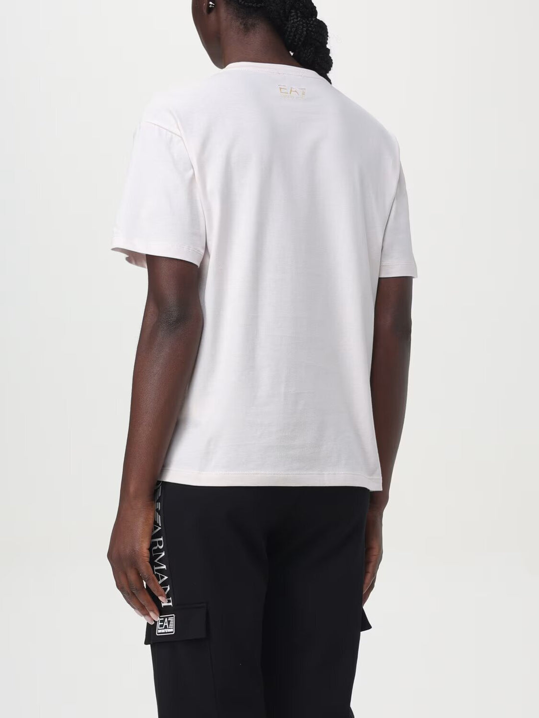 EMPORIO ARMANI EA7  t-Shirt Big Logo Lato Donna |  JEK PIT